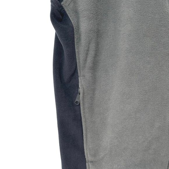 Columbia Men’s Steens Mountain Fleece Full Zip Vest Size XXL Grill/Black - Picture 5 of 9